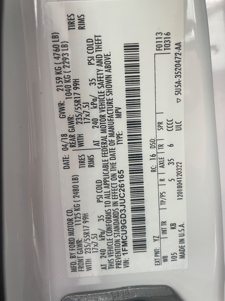 2018 Ford Escape SE - Photo 28